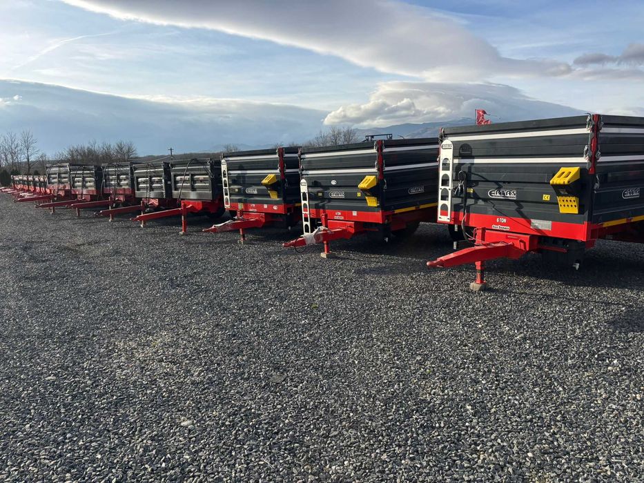 Remorca agricola basculabila 2.5 tone 5 tone 6 tone