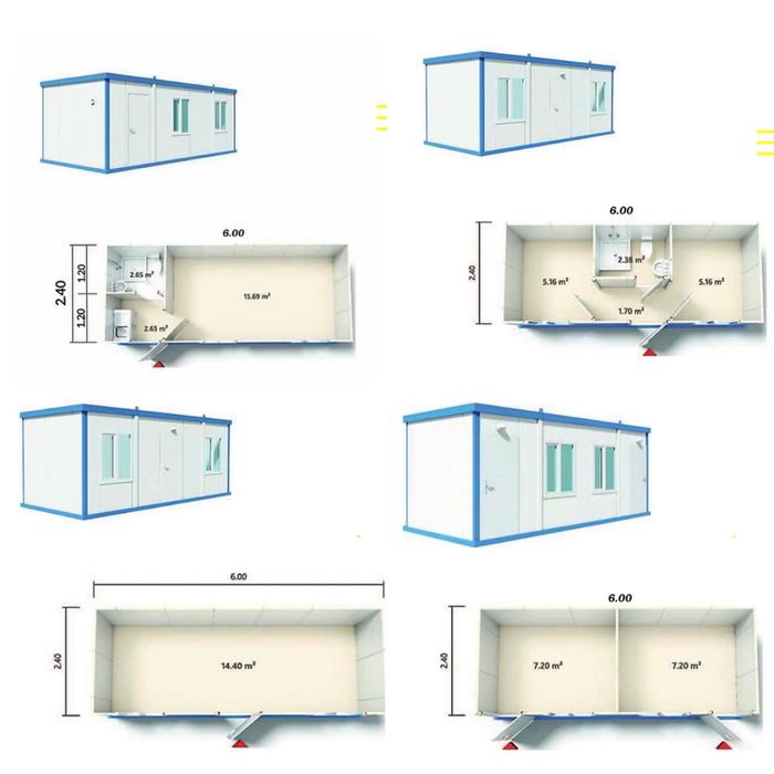 Жилищен контейнер 6/7м