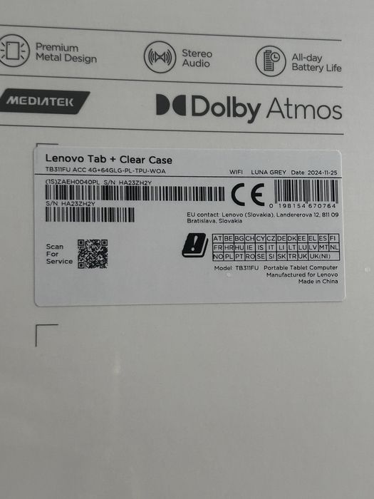 Tableta Lenovo Tab