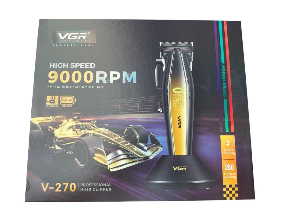 Нова професионална машинка за подстригване vgr