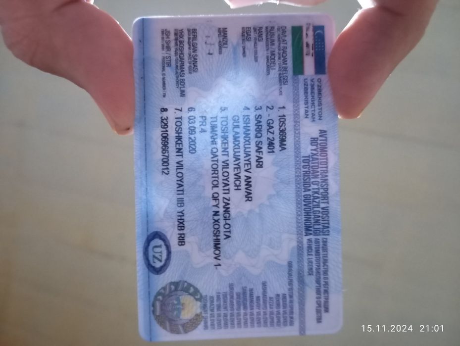 Gaz 2401 volga sotiladi