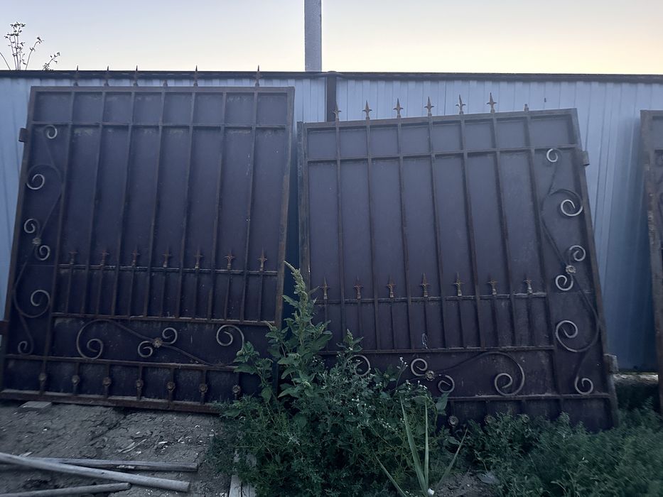 Ворота с 3-стойками 1.75м*2, калитка 1 м цена 109 000 т