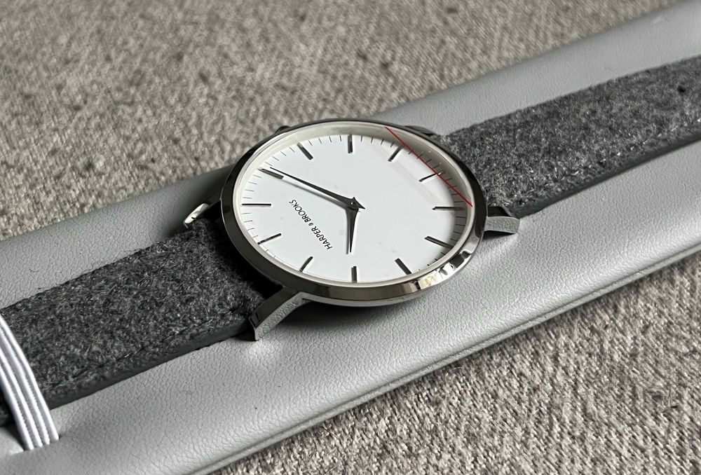 Ceas de dama Harper & Brooks HB-ULL-GRAA-010 - nou la cutie