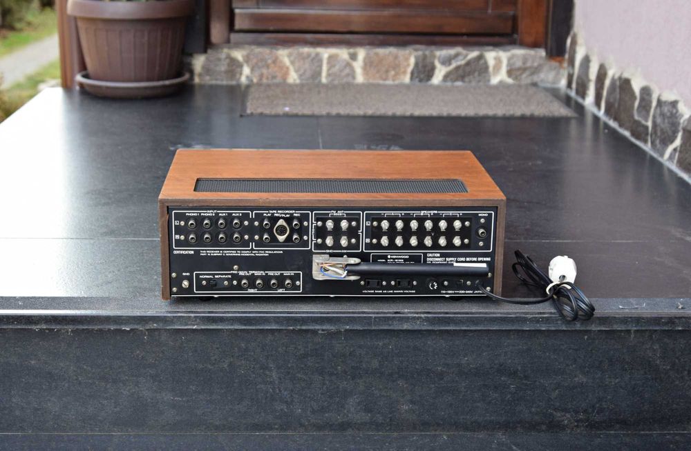 Amplituner Kenwood KR-5150, amplificator vintage