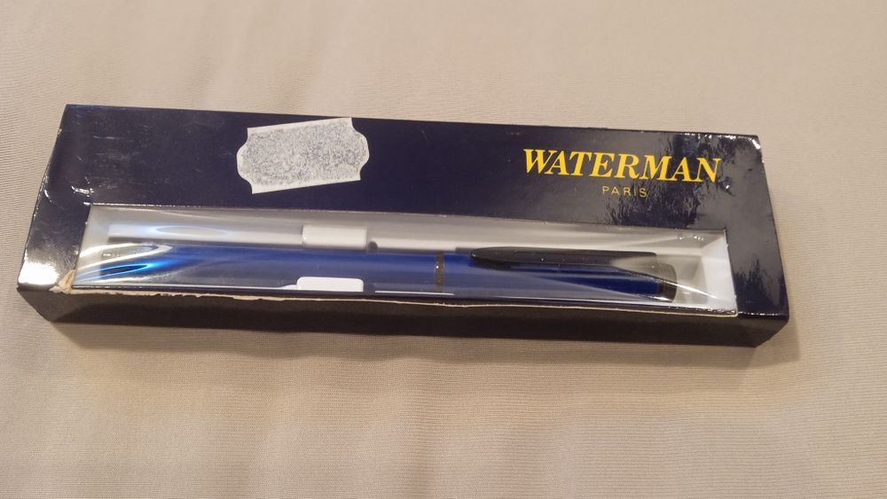 Stilou de lux Waterman made in Franta, original, penita placata cu aur