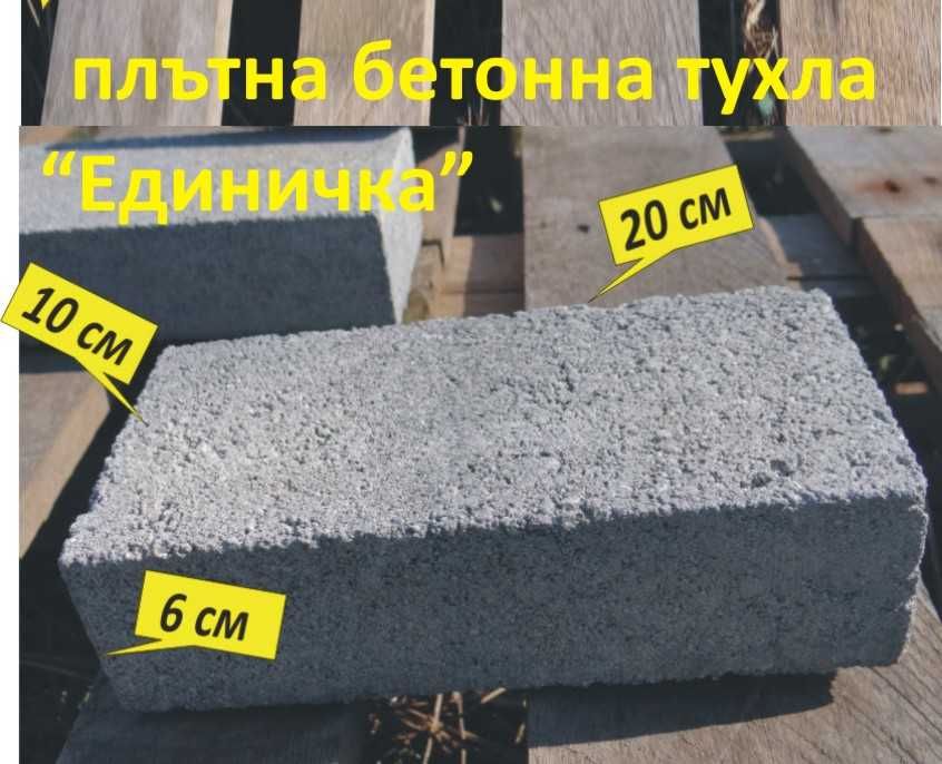бетонни ТУХЛИ за шахти и резервоари