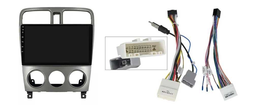 Navigatie Android 14 Subaru Forester 2002 - 2008 Waze CarPlay + CAMERA