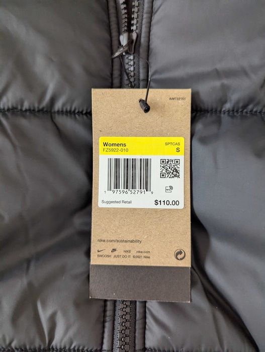 Nike Thermo Fit Puffer дамски зимен елек S от Сащ
