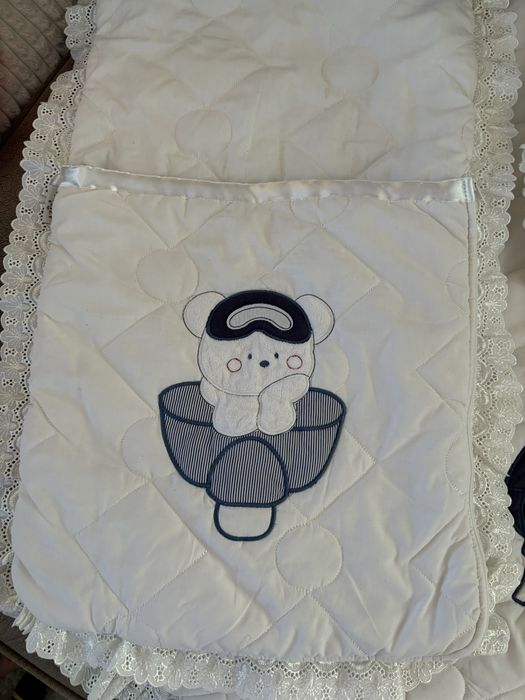 Страхотен бебешки комплект за количка