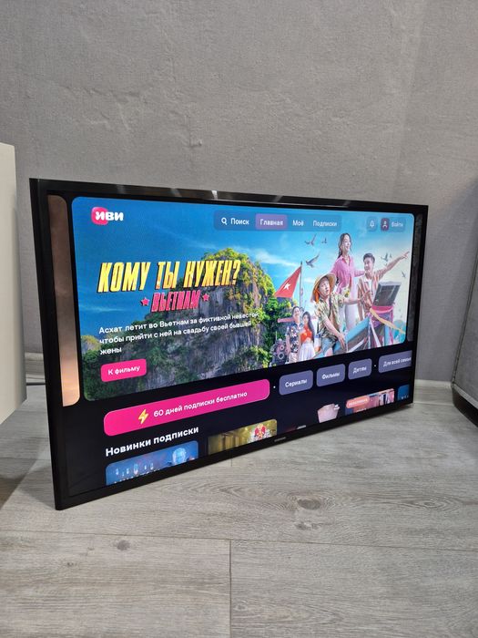 СМАРТ ТВ 107см Вай-Фай интернет
