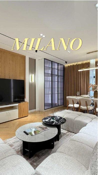 ПРОДАЁТСЯ 4 комнаты  135 м² |  ЖК Milano‼️ Яккасарайский район, ЦЕНТР