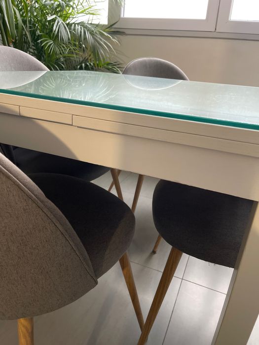 Masa extensibila Ikea + scaune