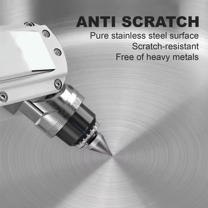 Tigaie profesionala cu 5 straturi, 2.5 mm otel inoxdibail, non stick