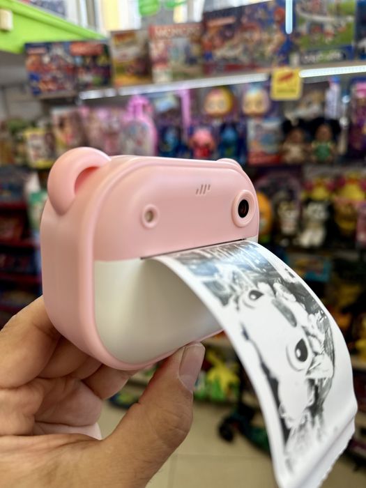 Детски фотоапарат за незабавен печат/Camera print/Детска  камера