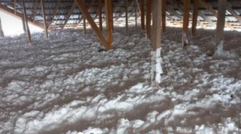 Утепление крыши стен мансард