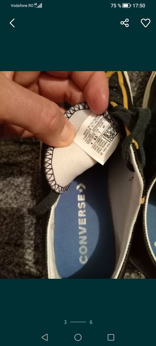 Teniși Converse in 2 culori ediție limitată  originali