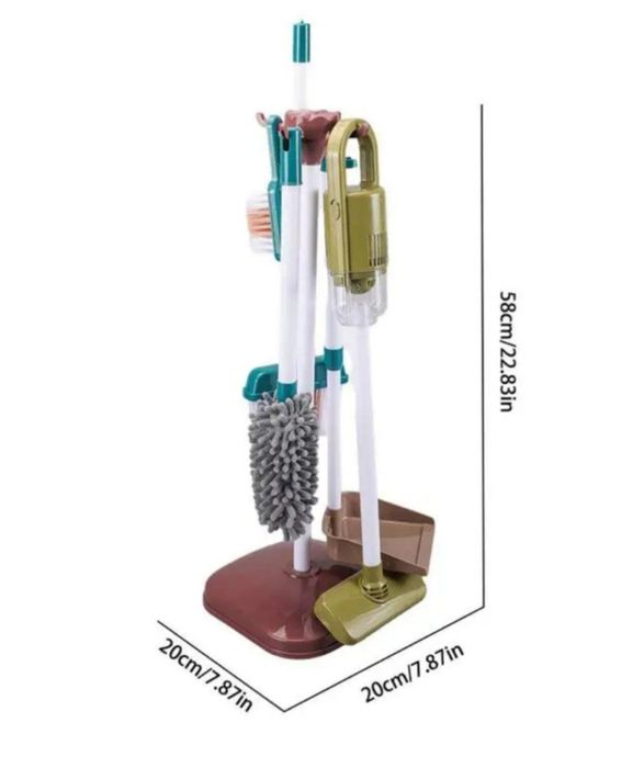 Детский набор для уборки, комплект для ролевых игр