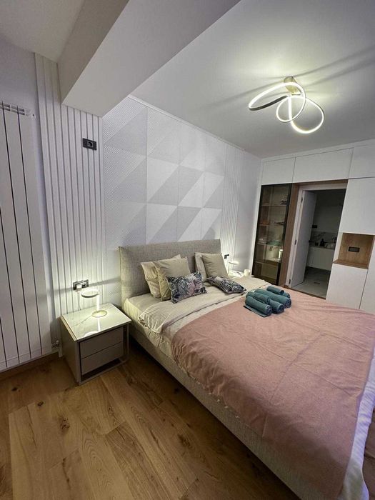 Apartament 3 camere LUX cu loc de parcare privat inclus in interiorul complexului | Vedere la mare & piscină | Alezzi Beach Resort Mamaia Nord | 87 mp