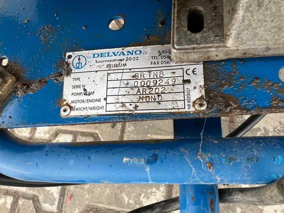 Pompă de stropit Delvano - 60L, 1.5KW, 220V/380V