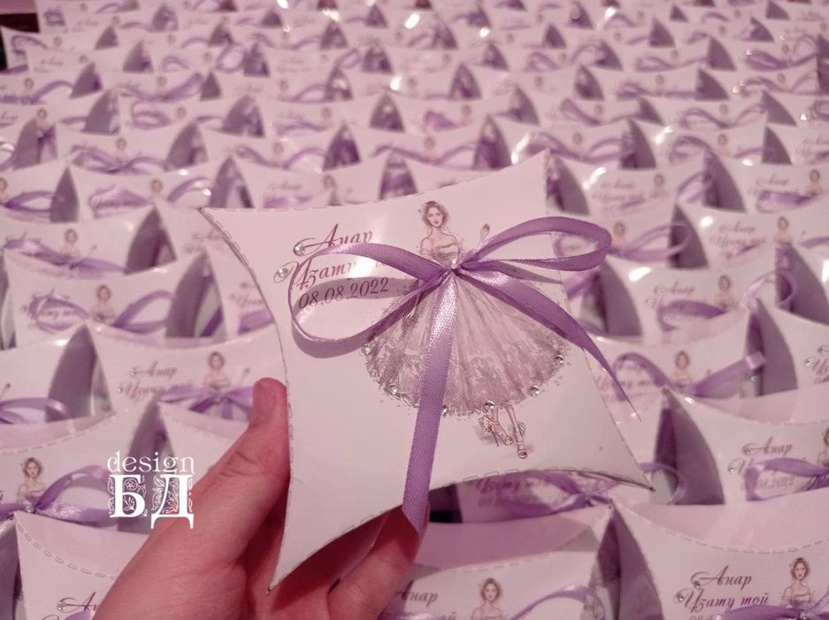 Бонбоньерки Тойбастар 130тг