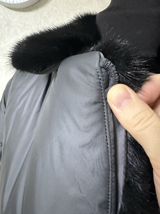 куртка с норковым воротом