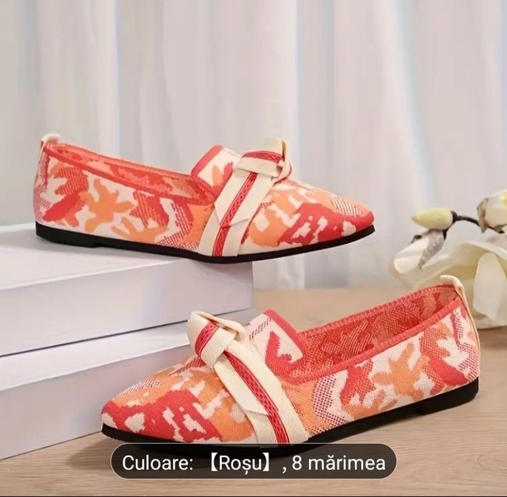 Balerini noi din pânză marimea 38