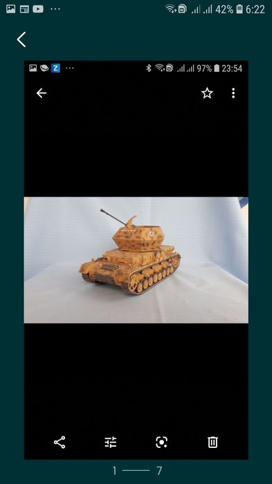 Модель танка Тигр.