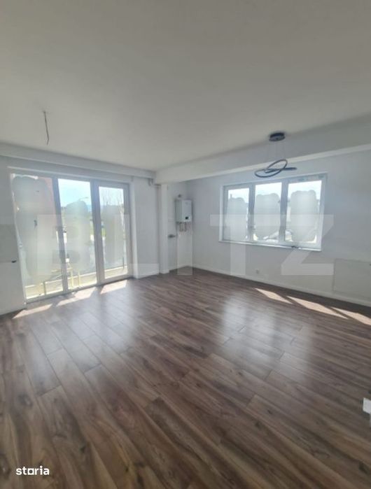 Apartament finisat, semidecomandat, 3 camere, 60 mp utili, parcare, zo