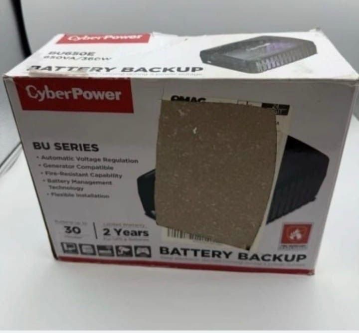 Cyber power battery backup