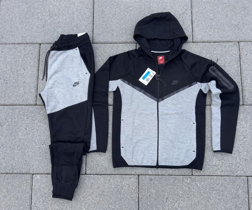 Trening Nike Tech Negru Gri - Set complet