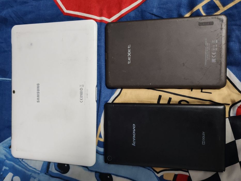 Планшеты полурабочие