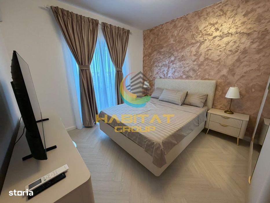 Apartament modern cu 2 camere de închiriat – Vienna Parkside | 750 €/l