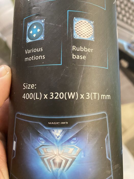 Gaming мишка, клавиатура и mouse pad Aula.