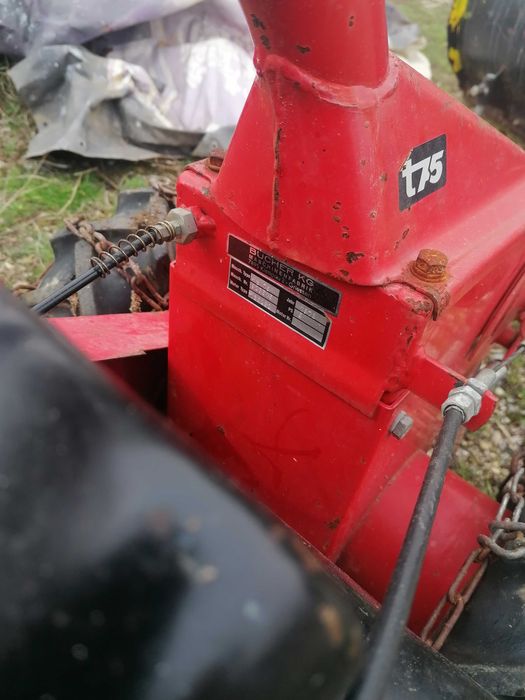 машина с подвижно гребло   с двигател 5 к.с