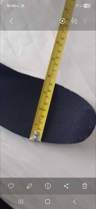 ОБУВКА -маратонка става  за вода №43