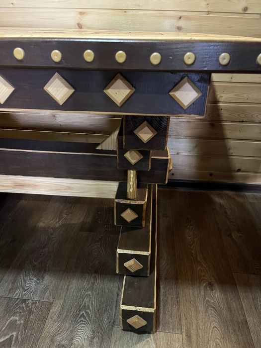 Стол деревянный, самодельный