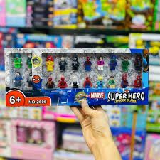 Комплект фигурки Super Hero, Spider-Blame, 20 броя герои