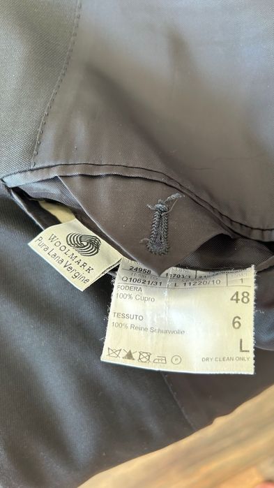 CANALI класическо тъмносиньо сако