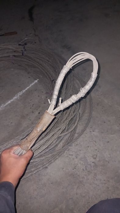 Стальной трос tross 101 метр бор метри 13000дан келишамиз  диометр 10