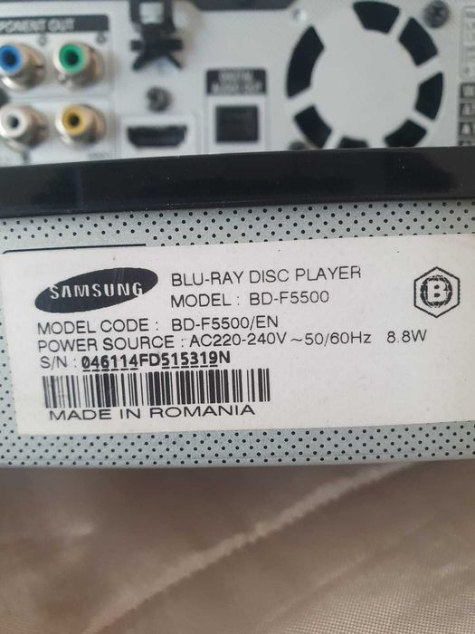 Bluray/DVD player defecte