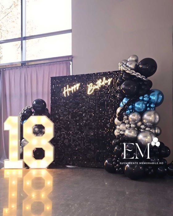 Aranjamente BALOANE 18 ANI / Photocorner / Baloane Arcada Majorat