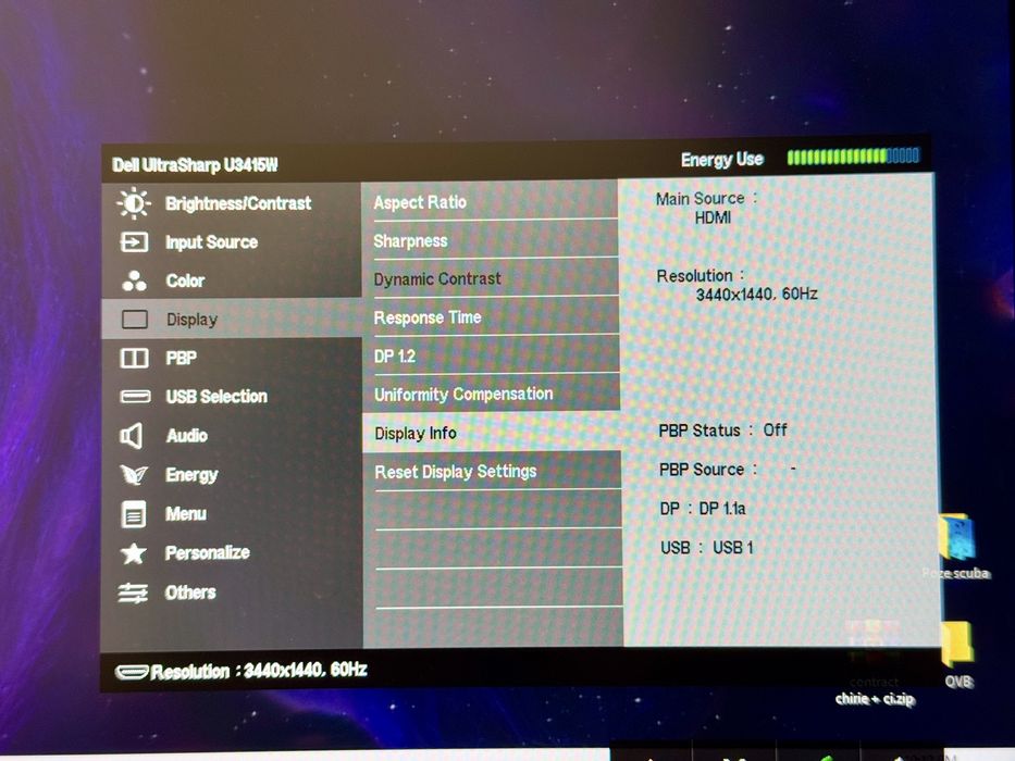 Dell UltraSharp U3415W