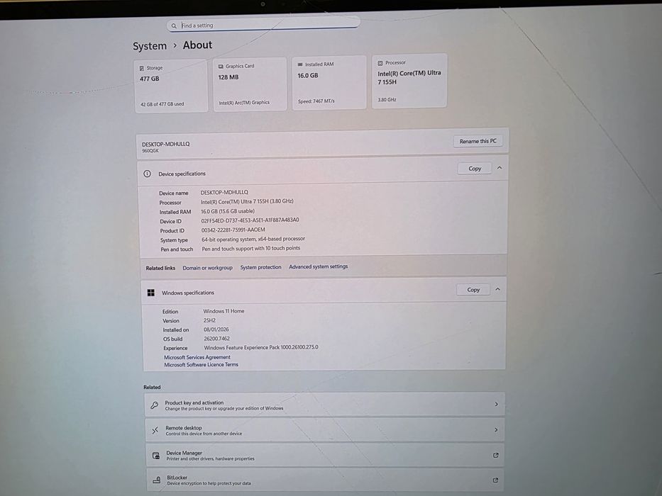 Samsung Galaxy Book4 Pro 360.
