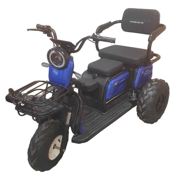 Електрическа триколка GTX-М19 триместна високопроходима