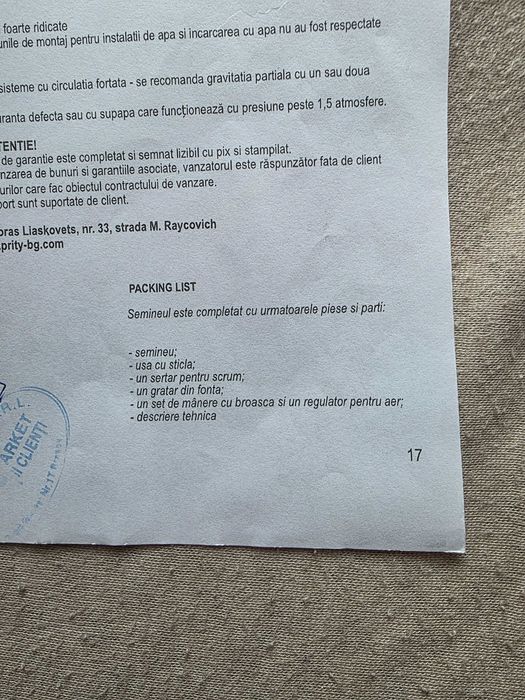 Sobă pe lemne Prity FM 12