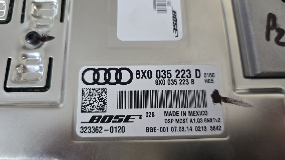 Audi A1 BOSE sistem audio complet