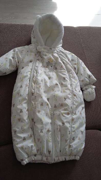 Overall Mothercare salopeta combinezon iarna 0-3 luni nou