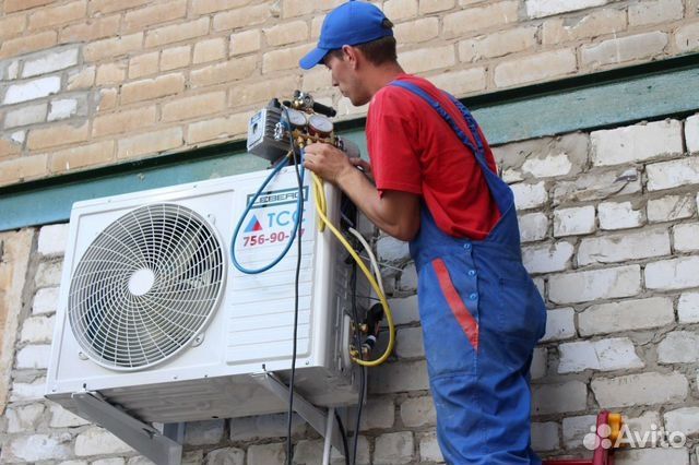 установка кондиционера