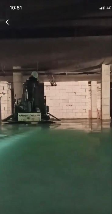 Прамышленый пол топинг пол