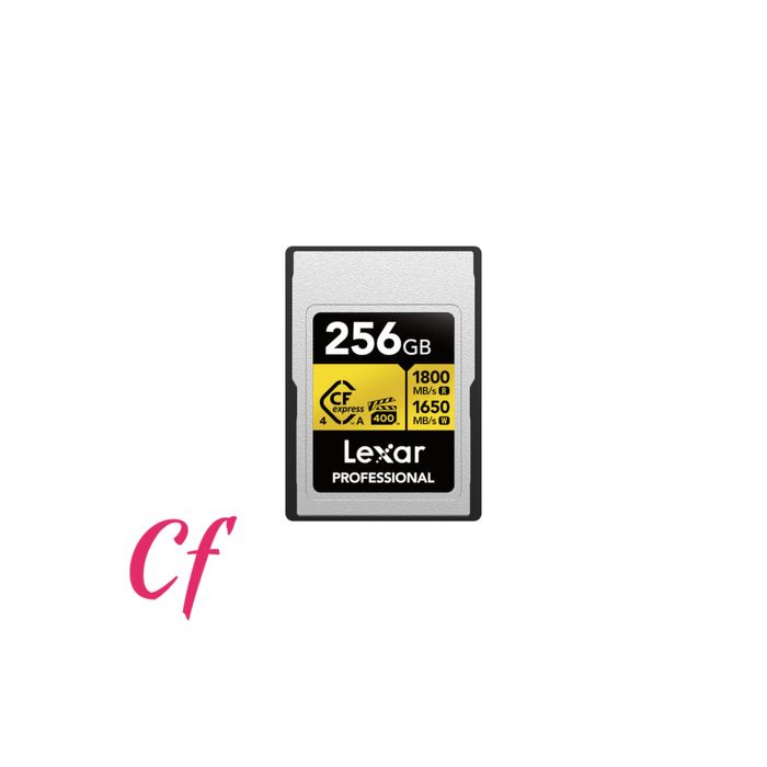 Lexar Professional Gold CFexpress 4.0 Type A 256GB 1800MB/s - 1650 MB/s